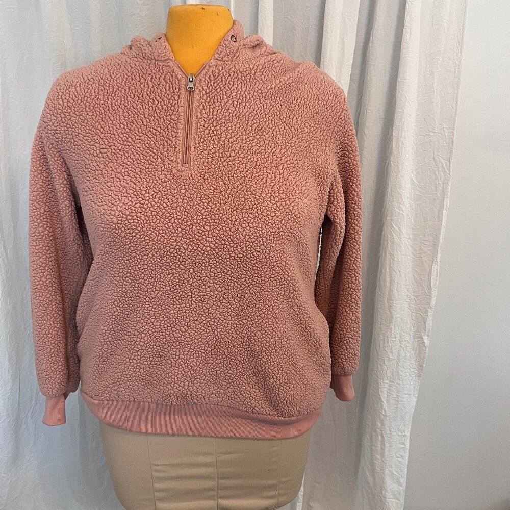 Rose teddy fleece